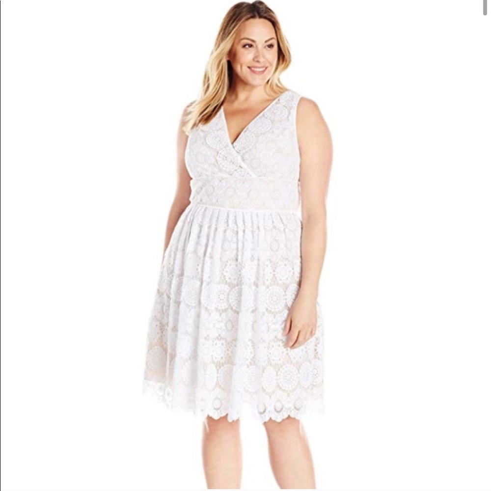 Adrianna Papell lace dress